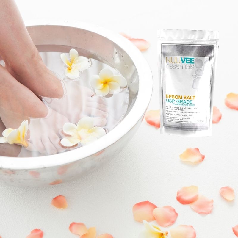 Epsom SALTS Foot Bath